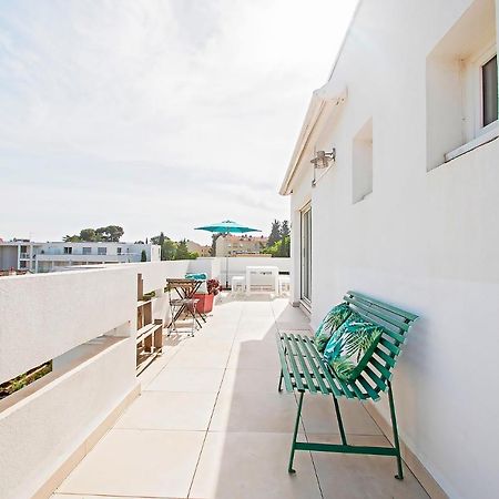 Duplex Toit Terrasse Vue Panoramique Apartment Montpellier Ngoại thất bức ảnh
